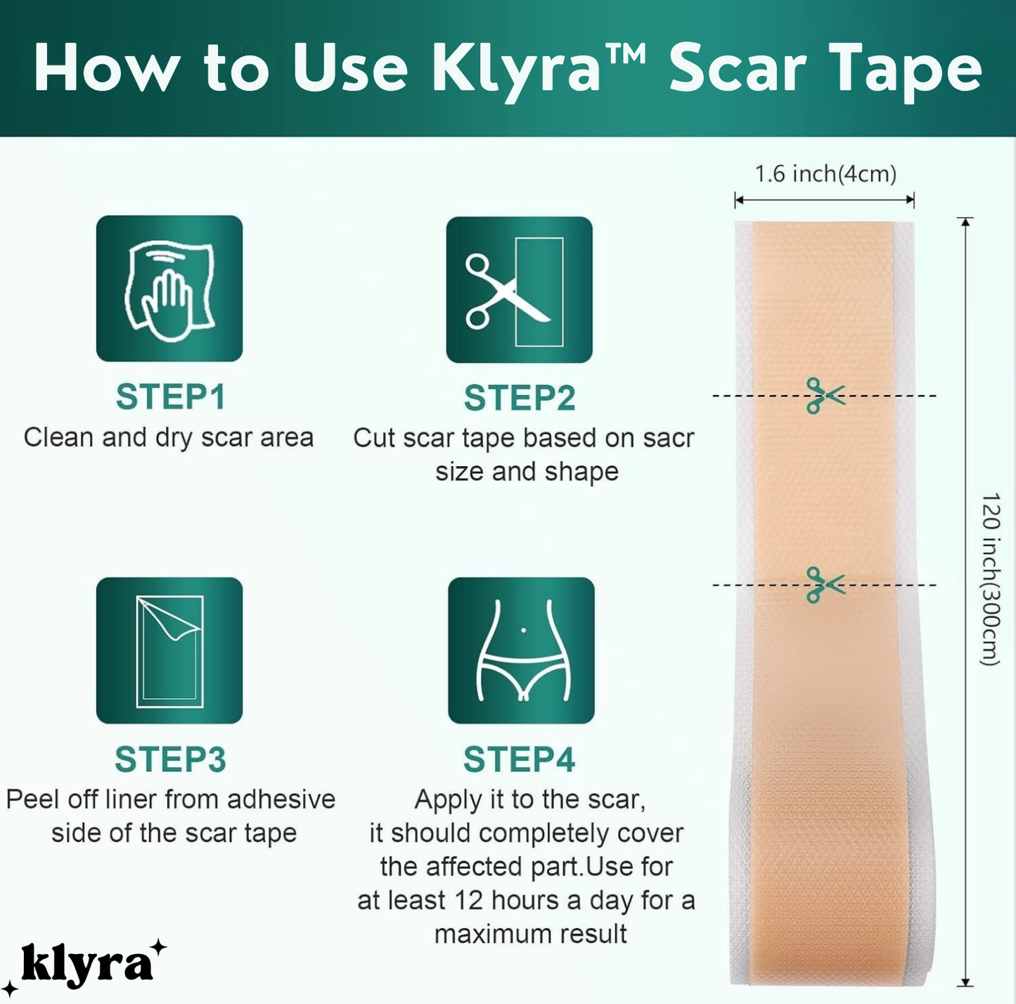 Klyra™ Scar Tape